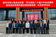 红色闪耀,让历史照亮未来—赣州市珠三角流动党委赴赣红色研学活动圆满结营