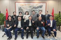 南康区行政审批局党组书记、局长何瑜一行莅临我会参观指导