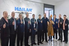 深入企业调研，助力经济发展--赣州市民政局局长华晓斌带队走访深圳海兰电子有限公司